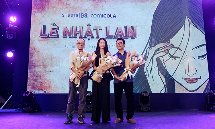 Ngô Thanh Vân tại buổi ra mắt bộ phim Lê Nhật Lan
