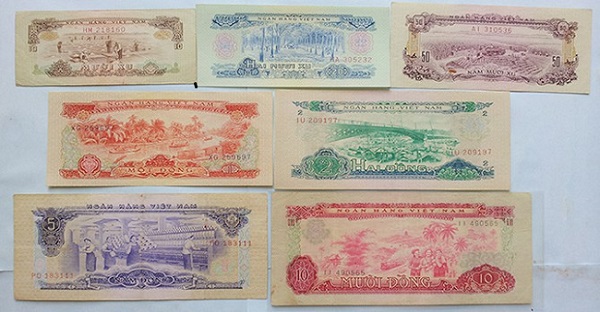 Tiền giấy Việt Nam qua các thời kỳ