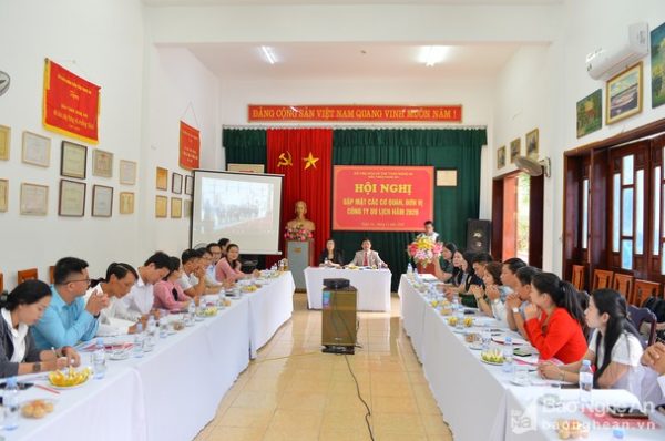 Hội nghị gặp mặt các cơ quan đơn vị, công ty du lịch năm 2020 tỉnh Nghệ An