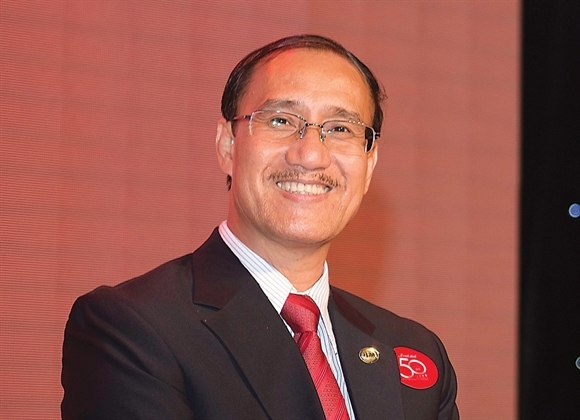 Ông Nguyễn Hoàng Ngân- tổng giám đốc công ty nhựa Bình Minh